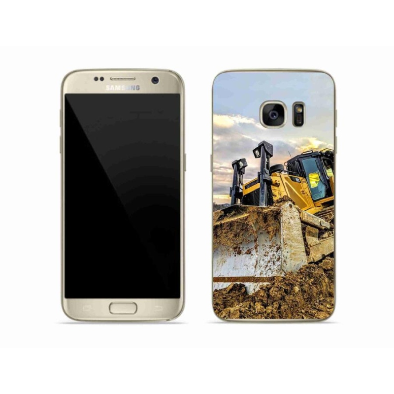 Gélový kryt mmCase na mobil Samsung Galaxy S7 - bager