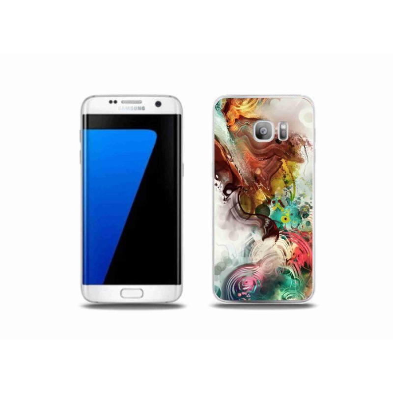 Gélový kryt mmCase na mobil Samsung Galaxy S7 Edge - abstrakt 1