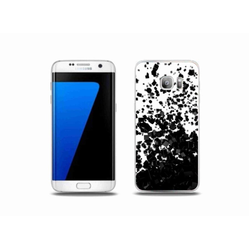 Gélový kryt mmCase na mobil Samsung Galaxy S7 Edge - abstraktné vzor 1