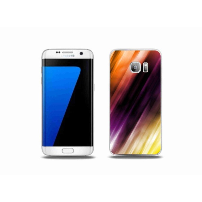 Gélový kryt mmCase na mobil Samsung Galaxy S7 Edge - abstraktné vzor 5