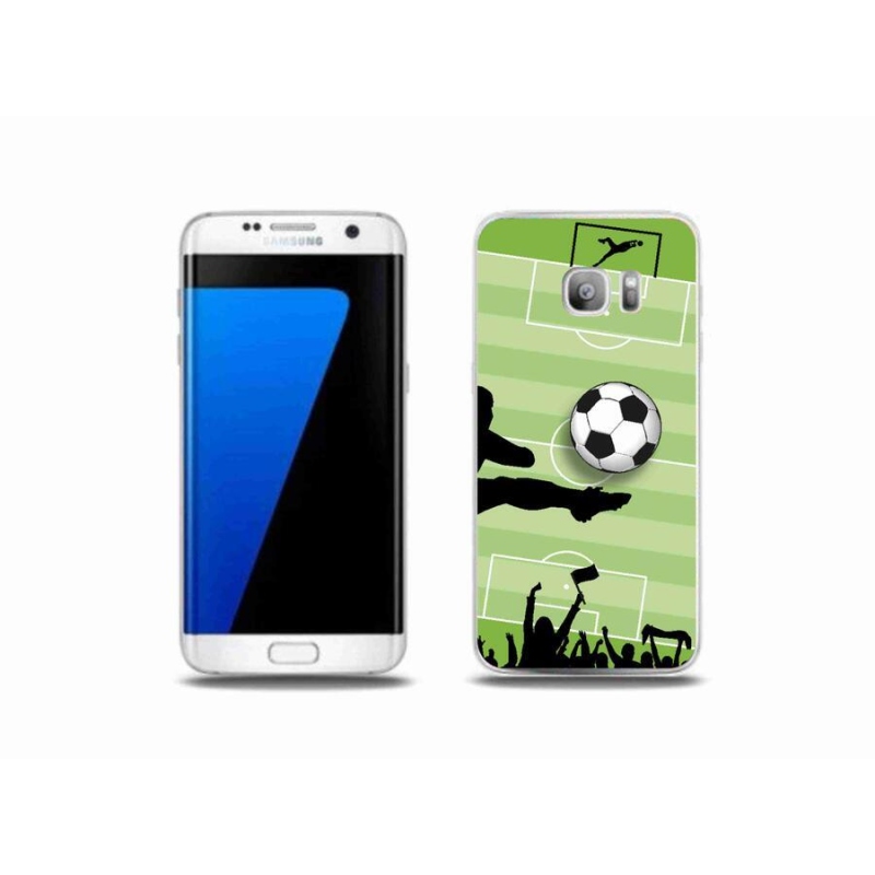 Gélový kryt mmCase na mobil Samsung Galaxy S7 Edge - futbal 3