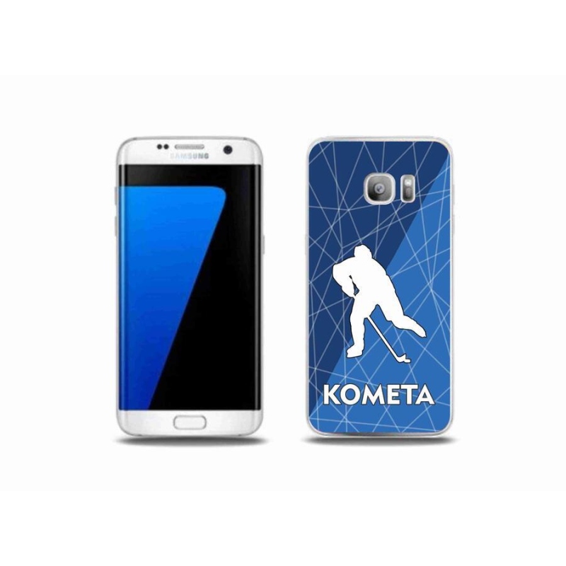 Gélový kryt mmCase na mobil Samsung Galaxy S7 Edge - Kometa