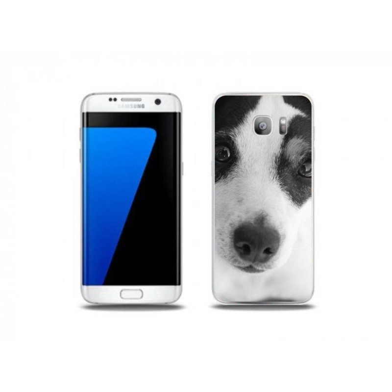 Gélový kryt mmCase na mobil Samsung Galaxy S7 Edge - pes