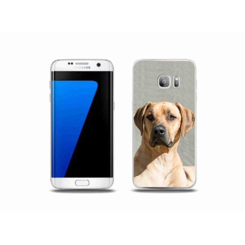 Gélový kryt mmCase na mobil Samsung Galaxy S7 Edge - ridgeback