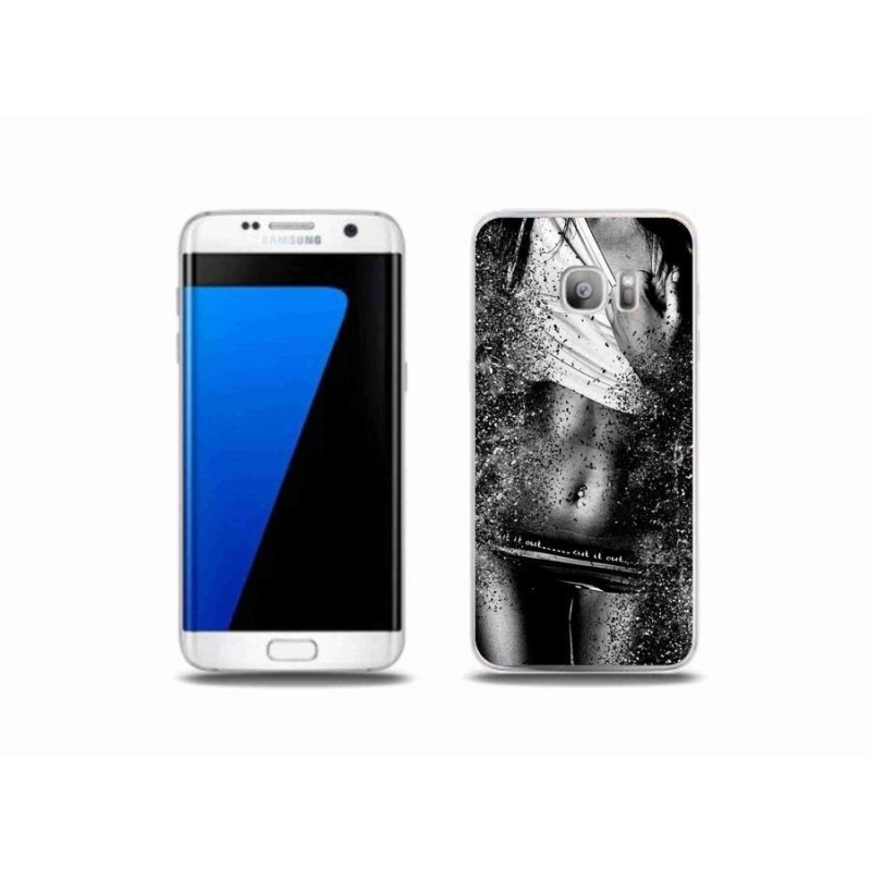 Gélový kryt mmCase na mobil Samsung Galaxy S7 Edge - sexy žena 1