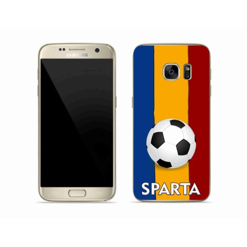 Gélový kryt mmCase na mobil Samsung Galaxy S7 - futbal 1