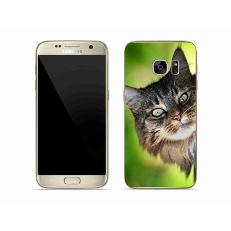 Gélový kryt mmCase na mobil Samsung Galaxy S7 - mačka 3