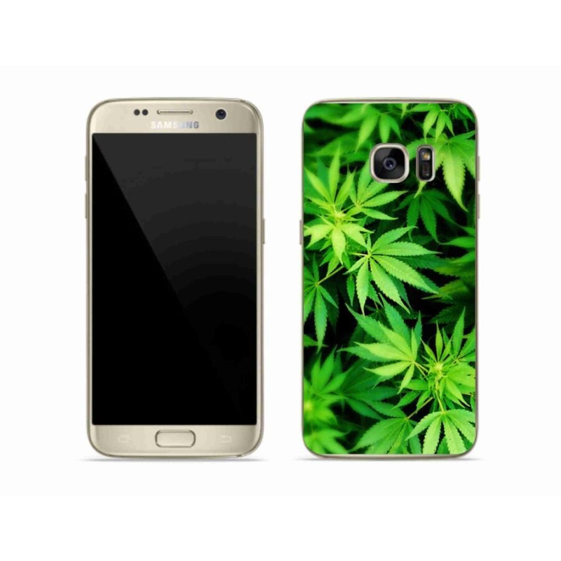 Gélový kryt mmCase na mobil Samsung Galaxy S7 - konope 3