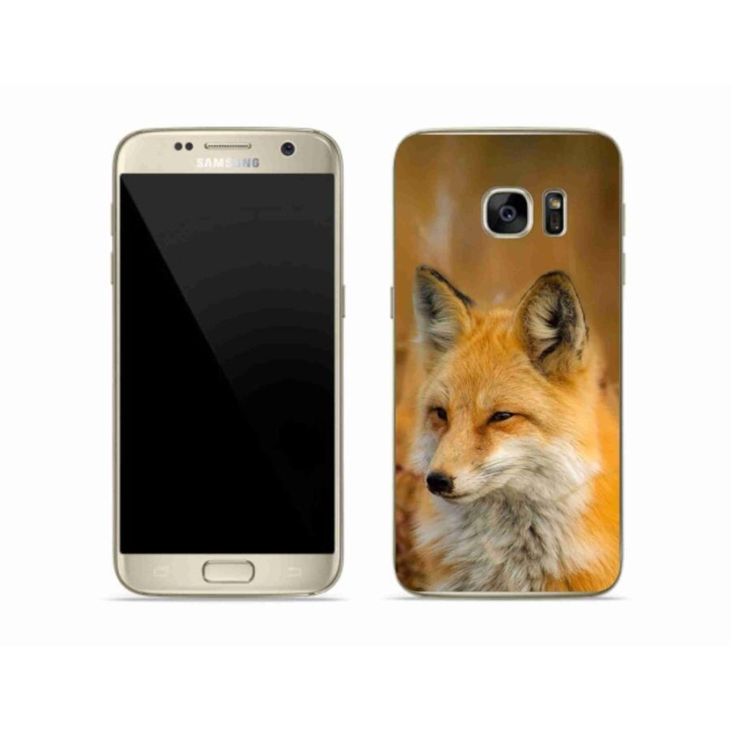 Gélový kryt mmCase na mobil Samsung Galaxy S7 - líška