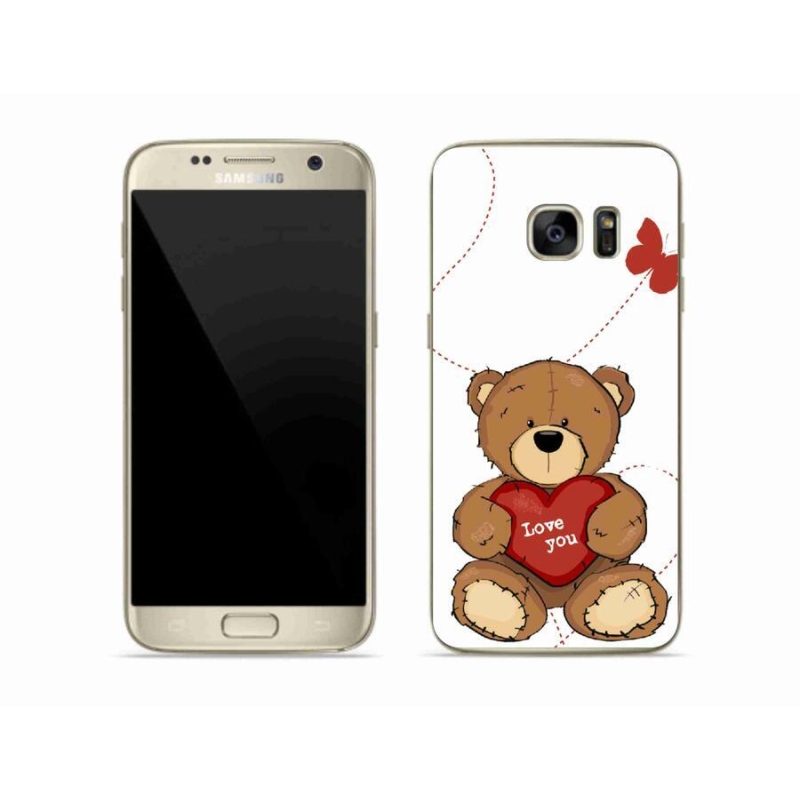 Gélový kryt mmCase na mobil Samsung Galaxy S7 - love you