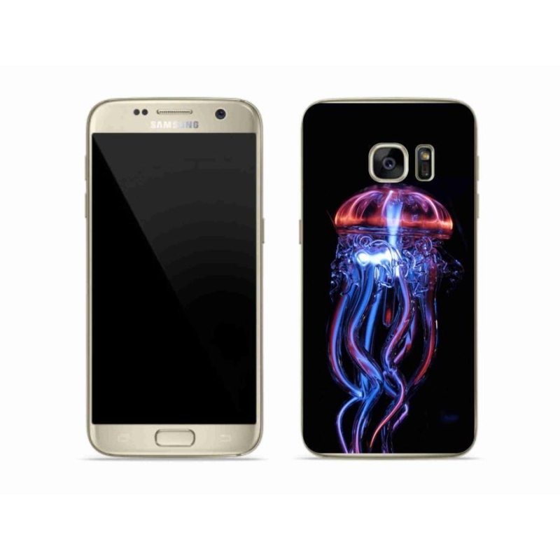 Gélový kryt mmCase na mobil Samsung Galaxy S7 - medúza