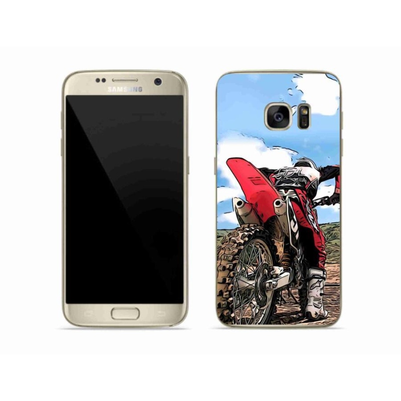 Gélový kryt mmCase na mobil Samsung Galaxy S7 - moto