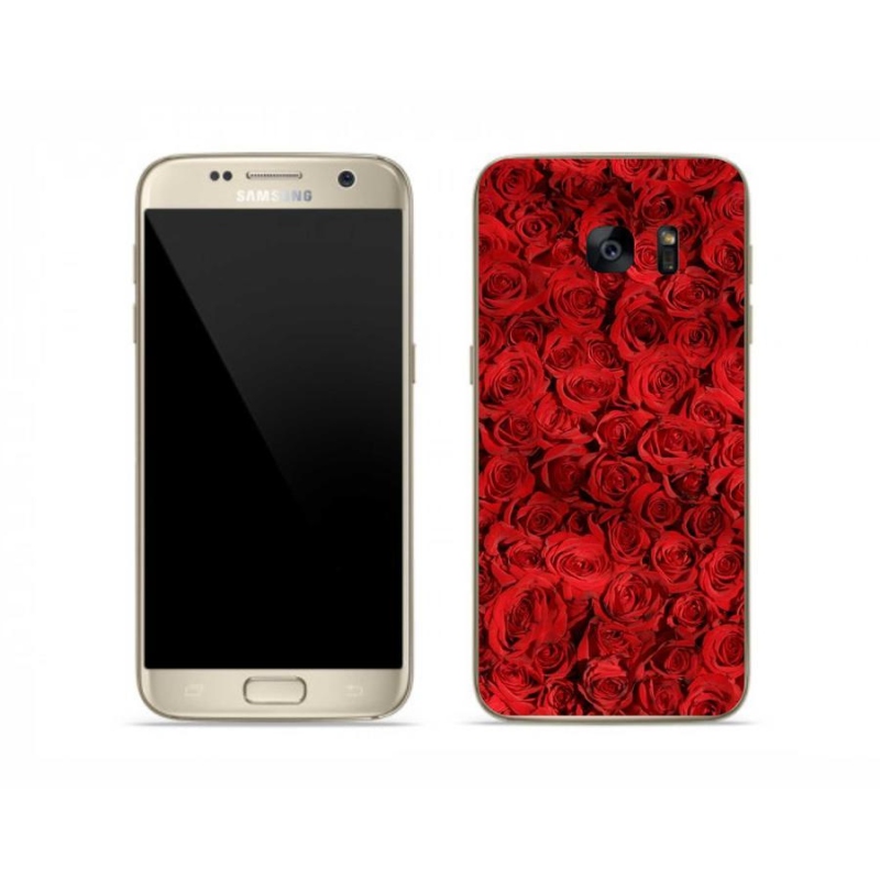 Gélový kryt mmCase na mobil Samsung Galaxy S7 - ruža