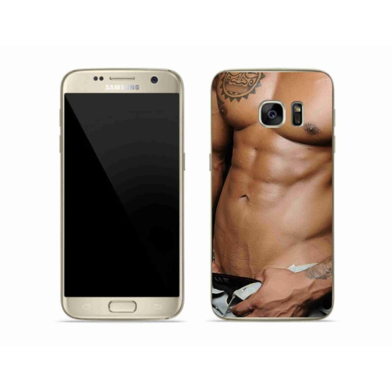 Gélový kryt mmCase na mobil Samsung Galaxy S7 - sexy muž