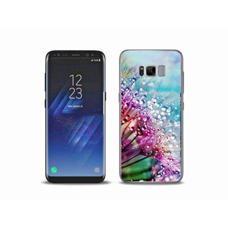 Gélový kryt mmCase na mobil Samsung Galaxy S8 Plus - farebné kvety