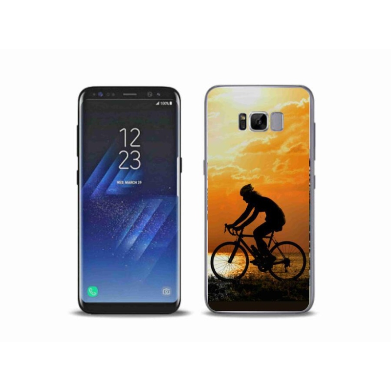 Gélový kryt mmCase na mobil Samsung Galaxy S8 Plus - cyklovýlety