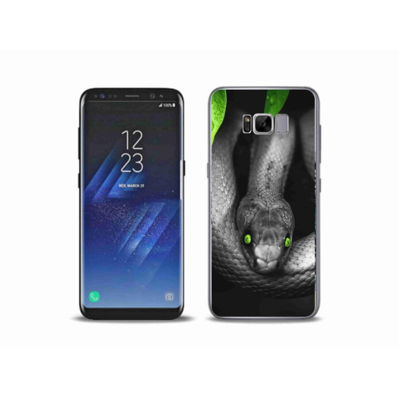 Gélový kryt mmCase na mobil Samsung Galaxy S8 Plus - had