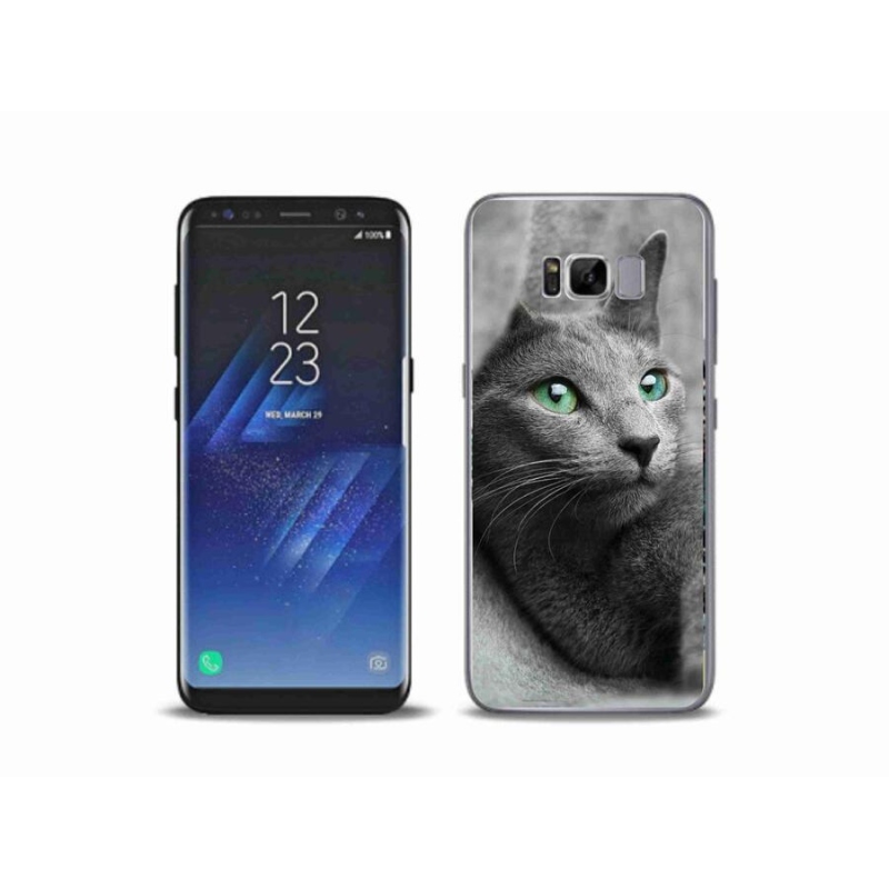 Gélový kryt mmCase na mobil Samsung Galaxy S8 Plus - mačka 2