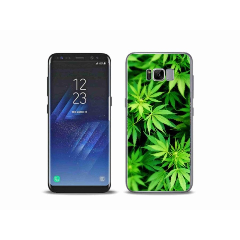 Gélový kryt mmCase na mobil Samsung Galaxy S8 Plus - konope 3