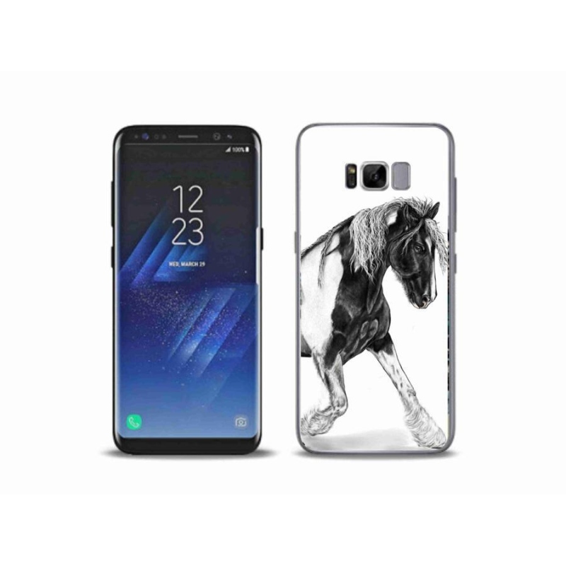 Gélový kryt mmCase na mobil Samsung Galaxy S8 Plus - kôň