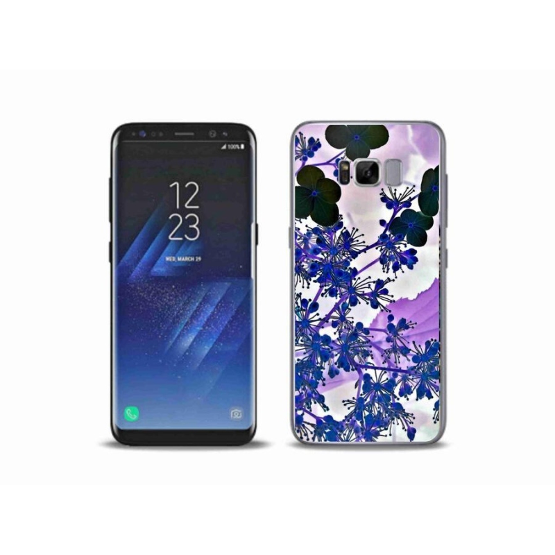 Gélový kryt mmCase na mobil Samsung Galaxy S8 Plus - kvet hortenzie