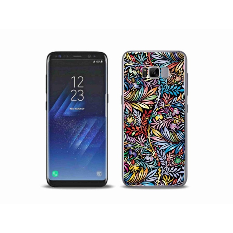 Gélový kryt mmCase na mobil Samsung Galaxy S8 Plus - kvety 5