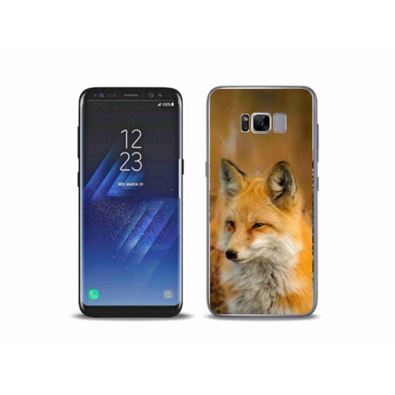 Gélový kryt mmCase na mobil Samsung Galaxy S8 Plus - líška