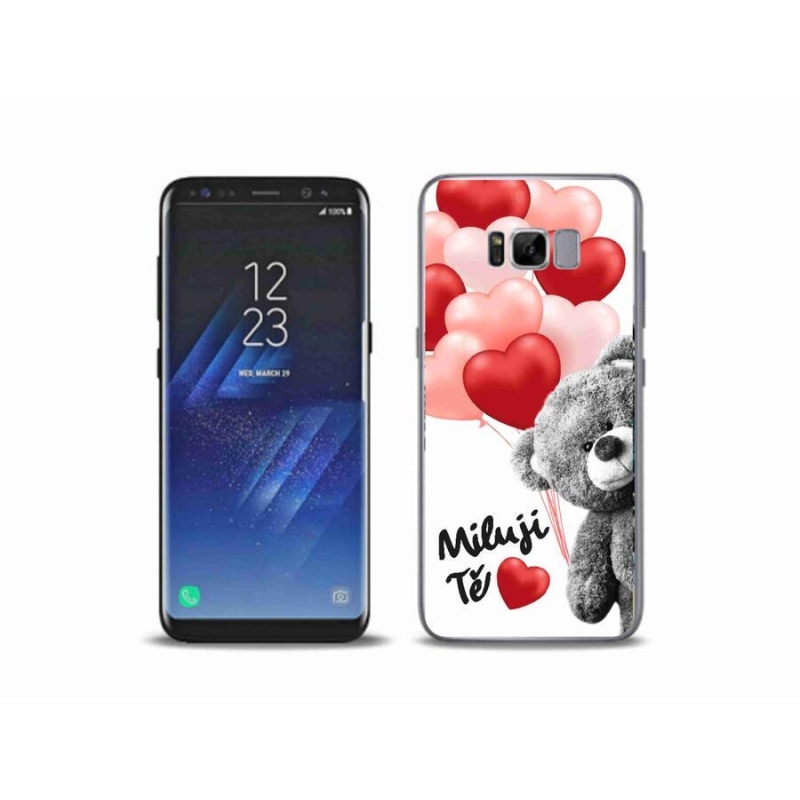 Gélový kryt mmCase na mobil Samsung Galaxy S8 Plus - milujem Ťa