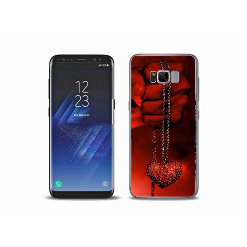 Gélový kryt mmCase na mobil Samsung Galaxy S8 Plus - náhrdelník