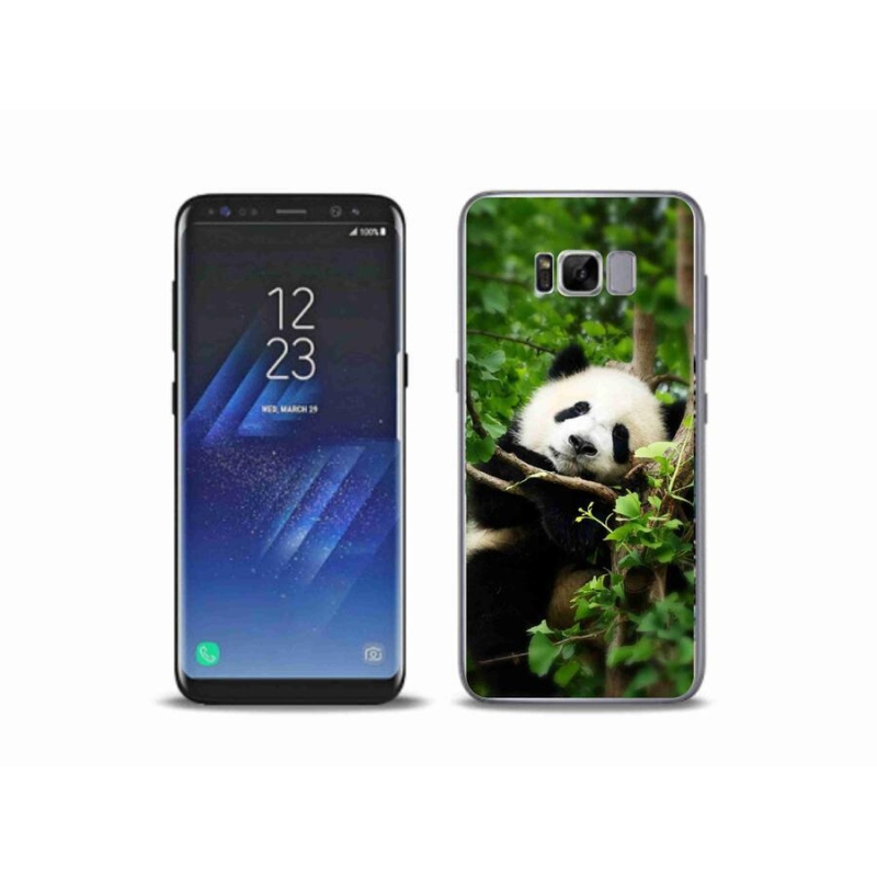 Gélový kryt mmCase na mobil Samsung Galaxy S8 Plus - panda