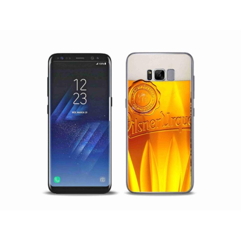 Gélový kryt mmCase na mobil Samsung Galaxy S8 Plus - pivo