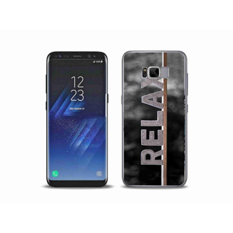 Gélový kryt mmCase na mobil Samsung Galaxy S8 Plus - relax 1