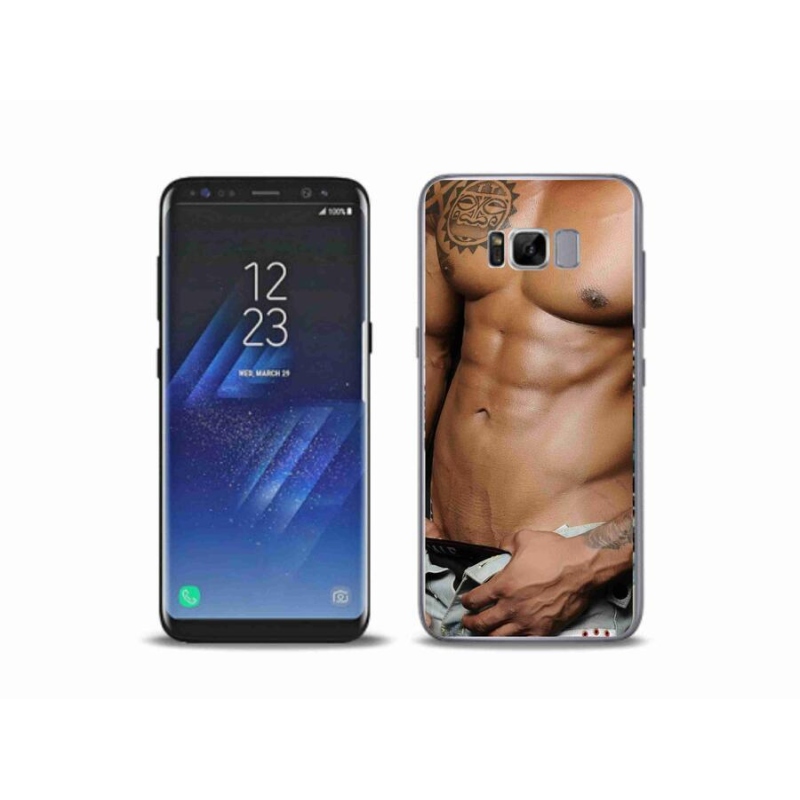 Gélový kryt mmCase na mobil Samsung Galaxy S8 Plus - sexy muž