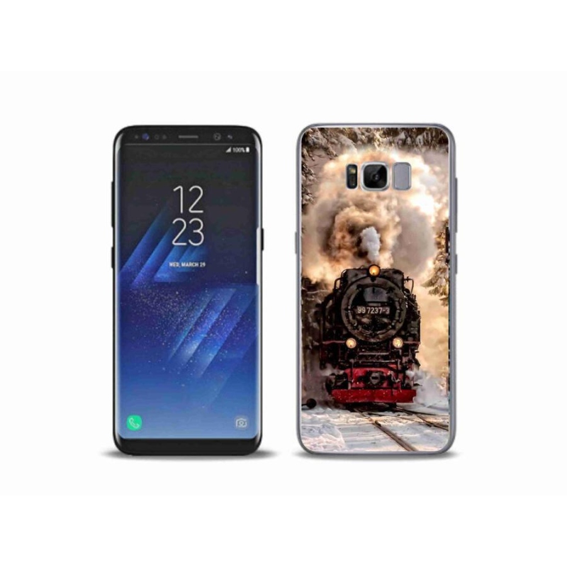 Gélový kryt mmCase na mobil Samsung Galaxy S8 Plus - vlak