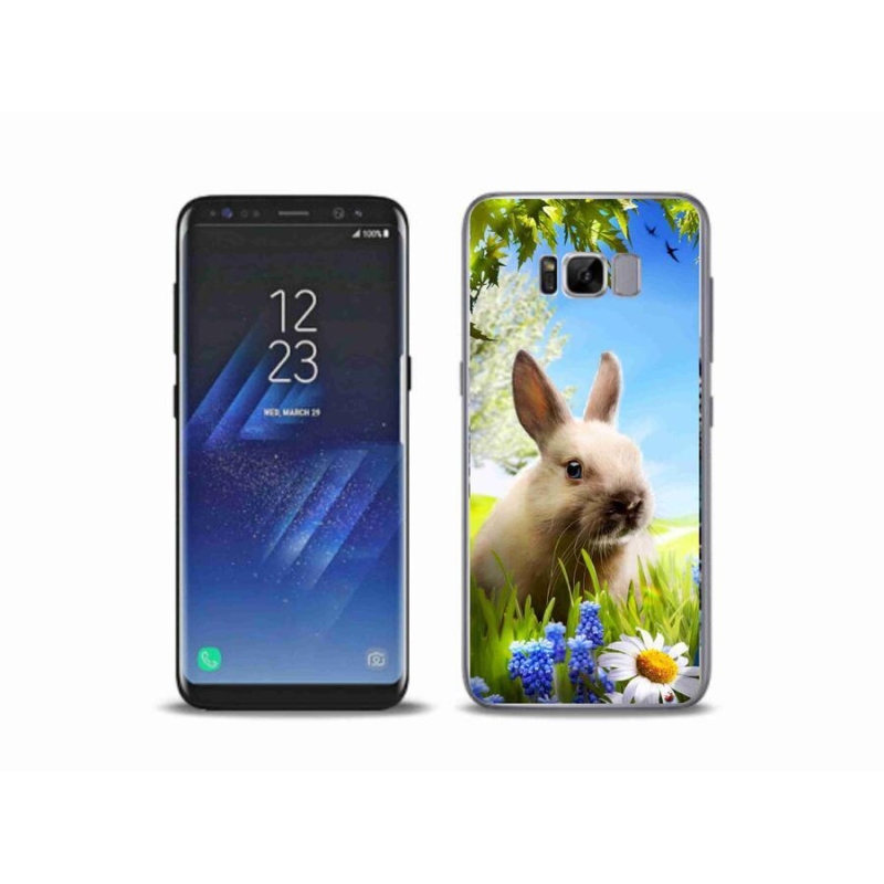 Gélový kryt mmCase na mobil Samsung Galaxy S8 Plus - zajačik