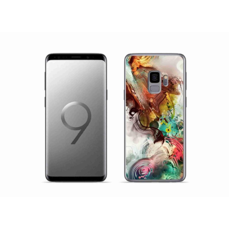 Gélový kryt mmCase na mobil Samsung Galaxy S9 - abstrakt 1