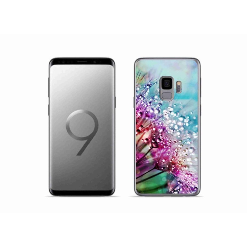 Gélový kryt mmCase na mobil Samsung Galaxy S9 - farebné kvety