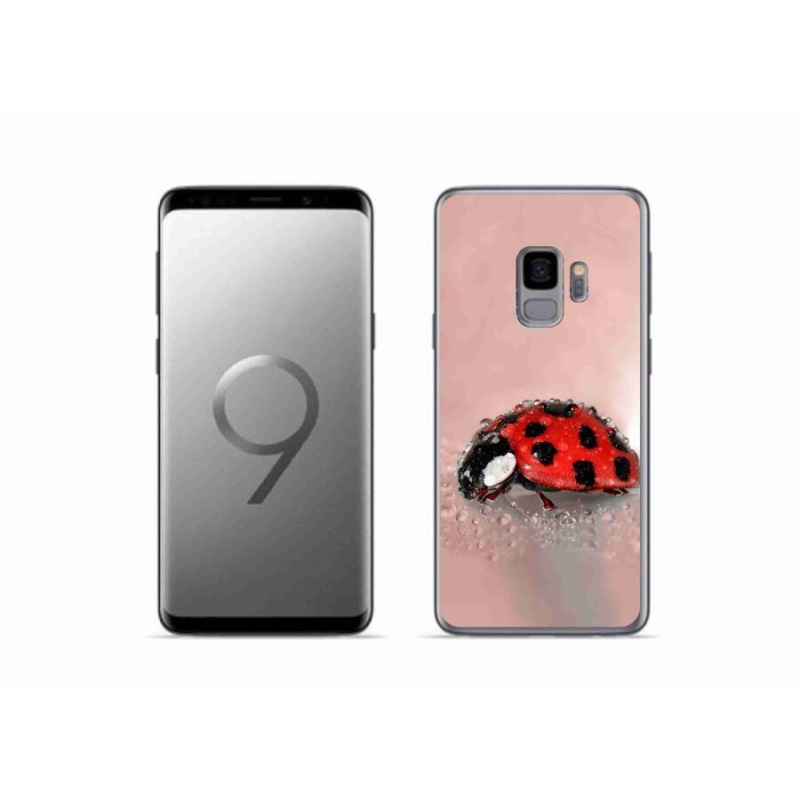 Gélový kryt mmCase na mobil Samsung Galaxy S9 - lienka