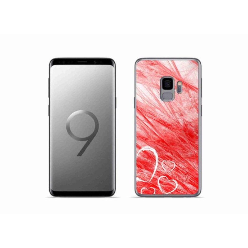 Gélový kryt mmCase na mobil Samsung Galaxy S9 - heart