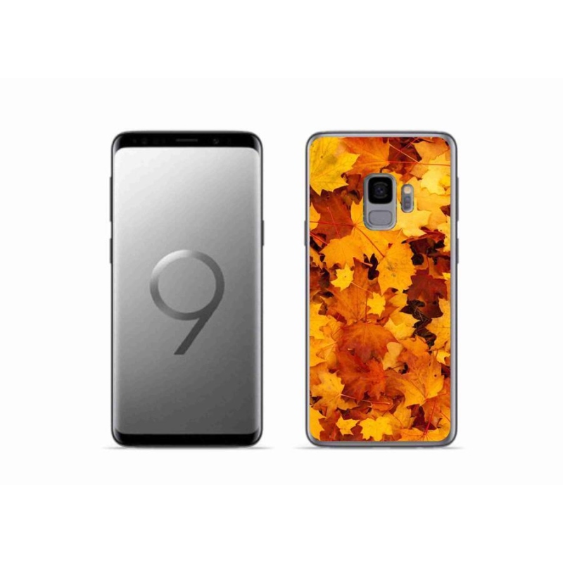 Gélový kryt mmCase na mobil Samsung Galaxy S9 - javorové listy