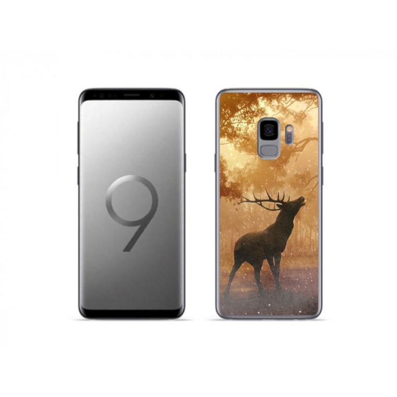 Gélový kryt mmCase na mobil Samsung Galaxy S9 - jeleň v ruji