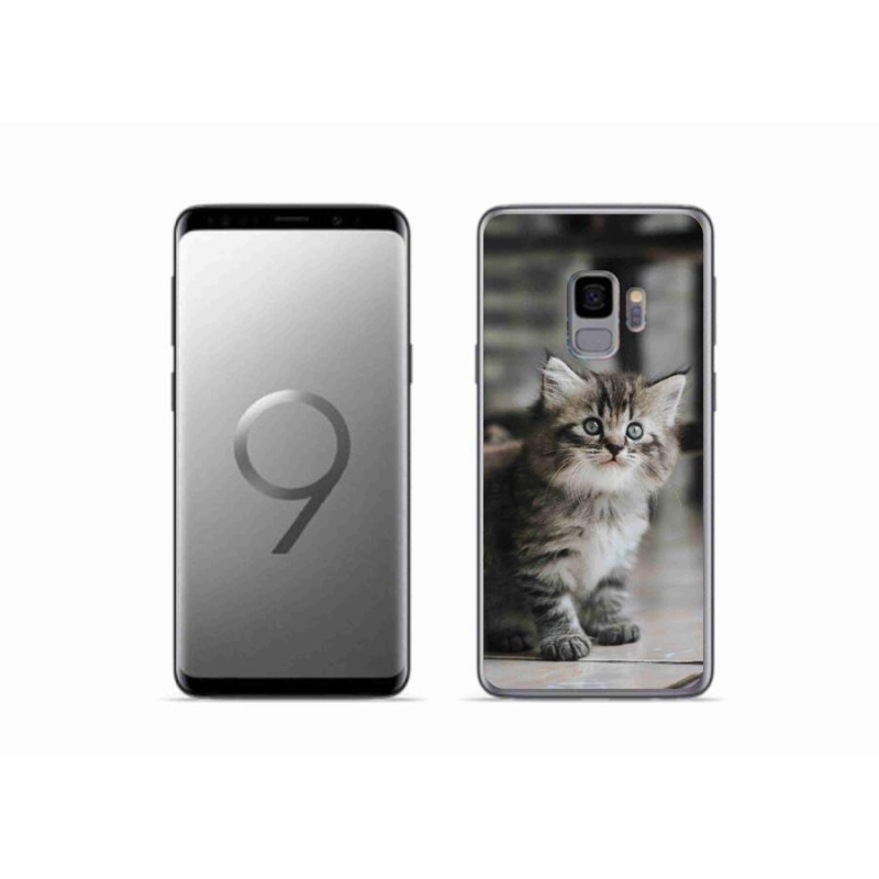 Gélový kryt mmCase na mobil Samsung Galaxy S9 - mačiatko