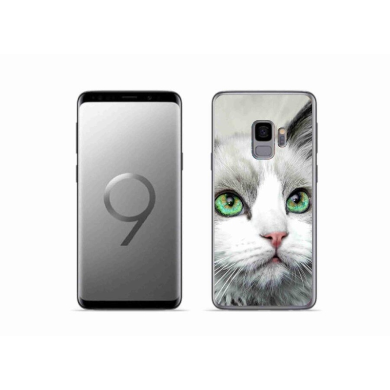 Gélový kryt mmCase na mobil Samsung Galaxy S9 - mačací pohľad