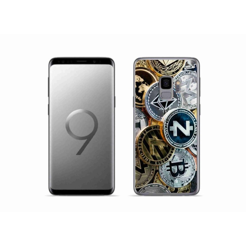 Gélový kryt mmCase na mobil Samsung Galaxy S9 - kryptomena