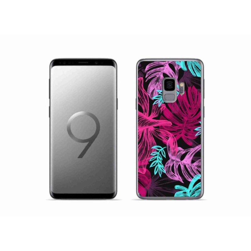 Gélový kryt mmCase na mobil Samsung Galaxy S9 - kvety 1