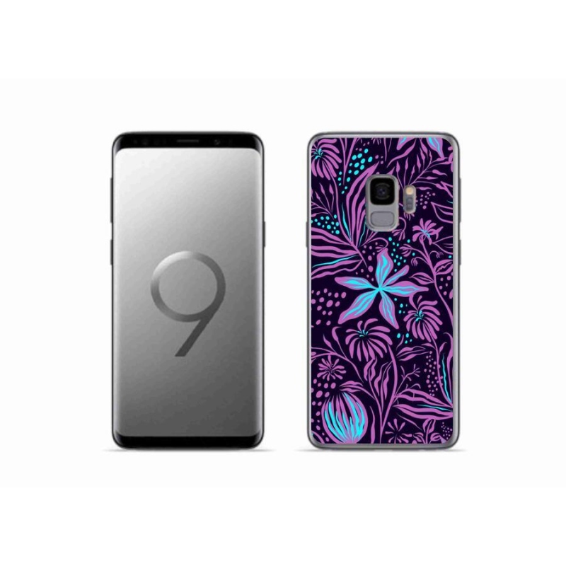 Gélový kryt mmCase na mobil Samsung Galaxy S9 - kvety 2