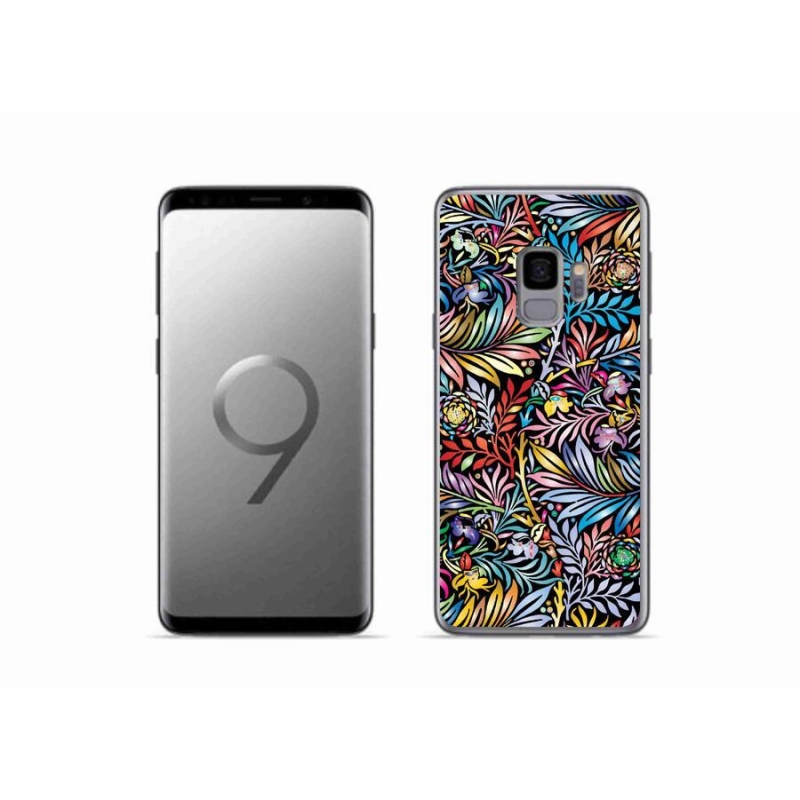 Gélový kryt mmCase na mobil Samsung Galaxy S9 - kvety 5