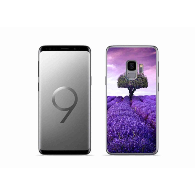 Gélový kryt mmCase na mobil Samsung Galaxy S9 - levanduľová lúka