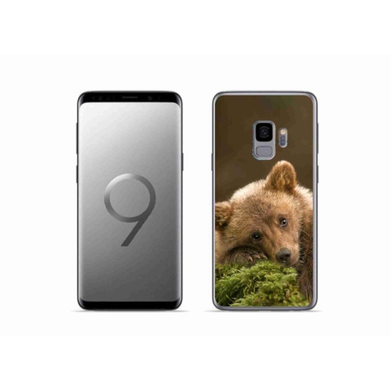 Gélový kryt mmCase na mobil Samsung Galaxy S9 - medveď