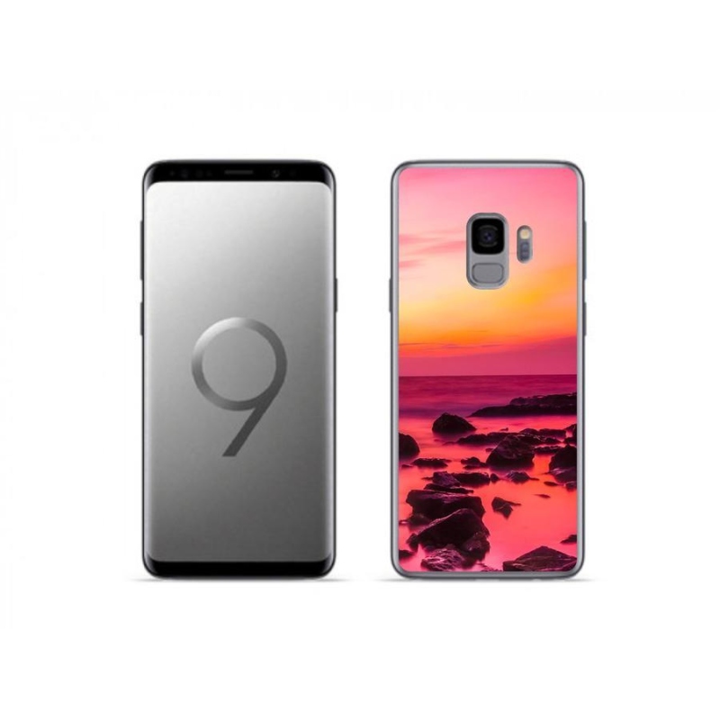 Gélový kryt mmCase na mobil Samsung Galaxy S9 - more a žiara